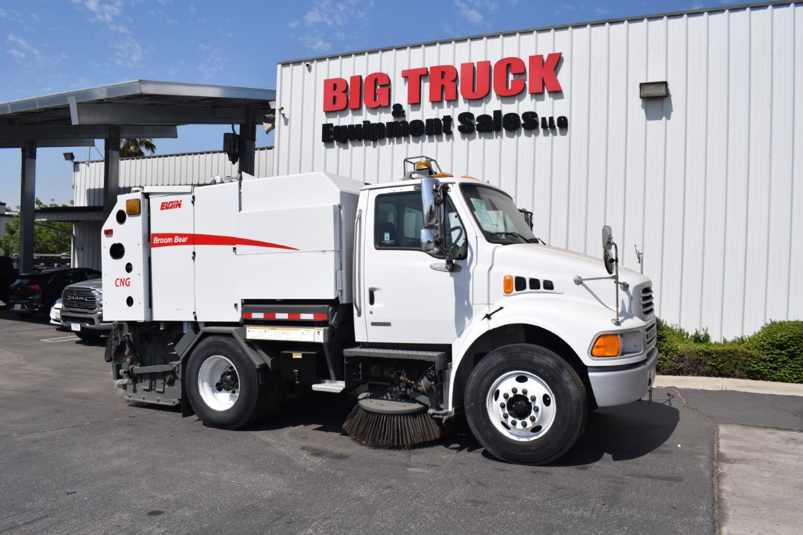 2008 Sterling Acterra Elgin Broom Bear CNG Mechanical Street Sweeper
