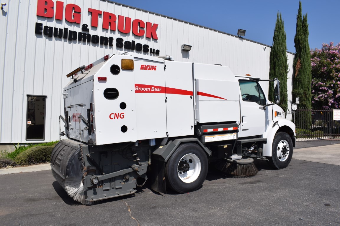 2008 Sterling Acterra Elgin Broom Bear CNG Mechanical Street Sweeper