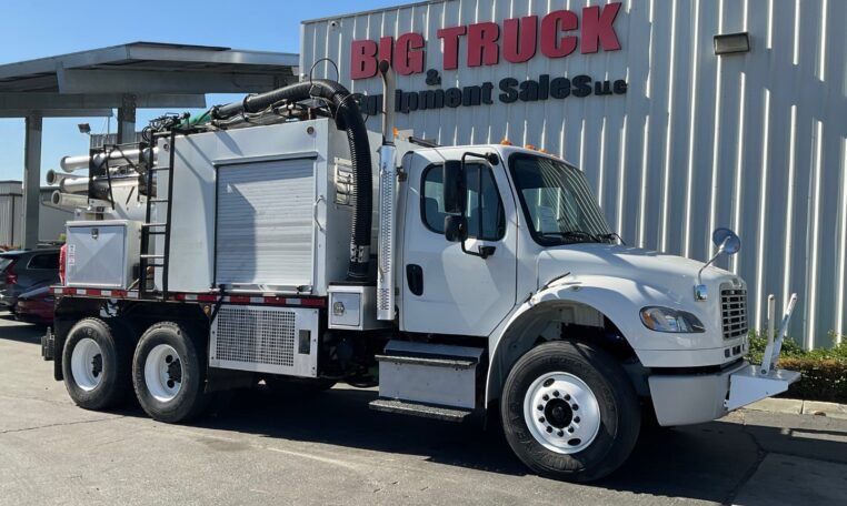 A 2015 Freightliner M2 RamVac HX-3 Hydro Excavation Truck