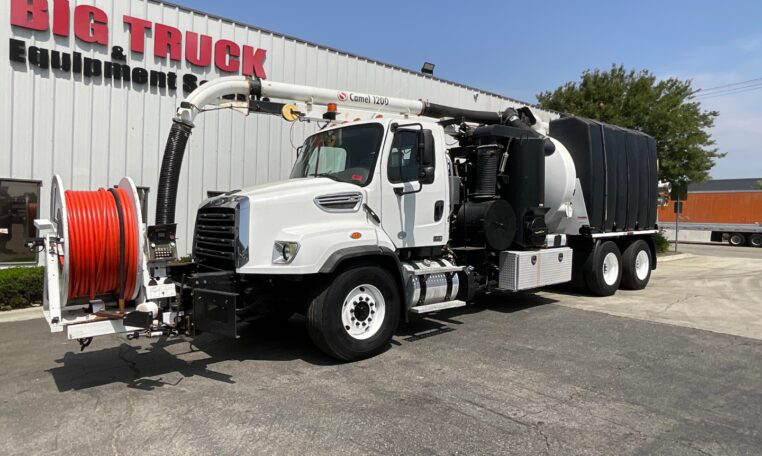 A 2015 Freightliner 114SD Super Products Camel 1200 Vacuum Truck by Big Truck & Equipment Sales