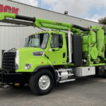 A 2017 Freightliner 108SD Super Products Camel 200 Hydro Excavation Vacuum Truckby Big Truck & Equipment Sales