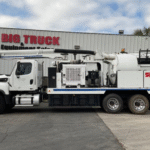 A 2015 Freightliner 114SD Vaccon V305SHAZ Vacuum Truck by Big Truck & Equipment Sales