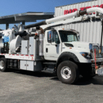 A 2014 International 7600 Vac Con VX311LH Hydro Excavation Truck by Big Truck & Equipment Sales
