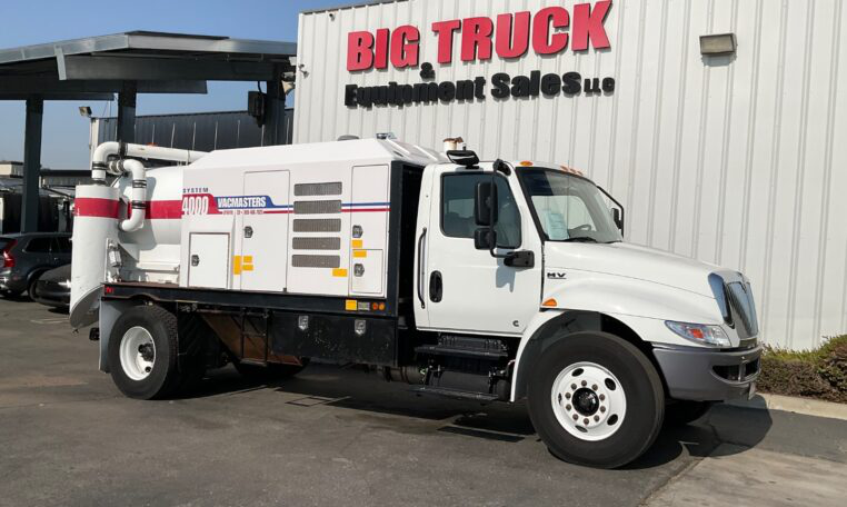 A 2019 International MV607 Vacmasters System 4000 Vacuum Truck by Big Truck & Equipment Sales