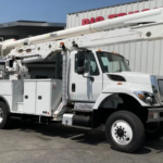 2016 International 7300 4x4 Altec AA55 60' Bucket Truck