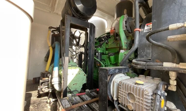 vacuum system inside a 2019 International MV607 Vacmasters System 4000 Vacuum Truck