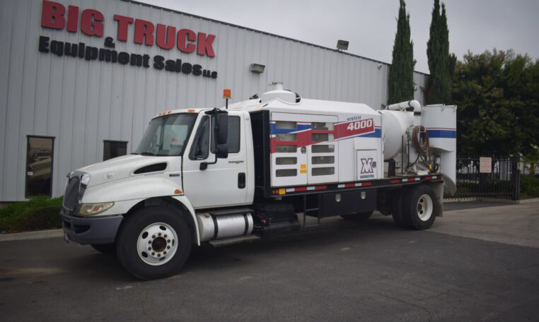 A 2014 International 4300 Vacmasters System 4000 Vacuum Truck by Big Truck & Equipment Sales