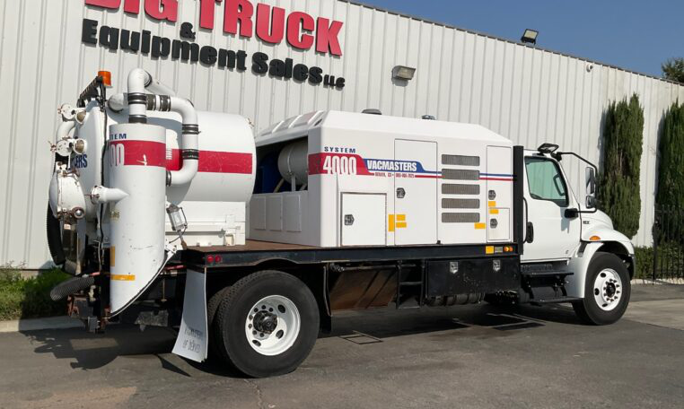  A 2019 International MV607 Vacmasters System 4000 Vacuum Truck by Big Truck & Equipment Sales