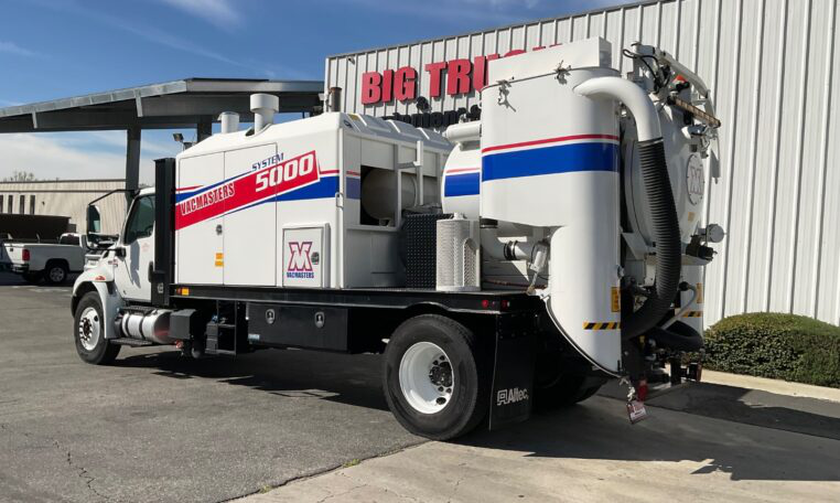A 2020 International MV607 Vacmasters System 5000 Vacuum Truck by Big Truck & Equipment Sales