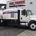 A 2014 International 4300 Vacmasters System 4000 Vacuum Truck by Big Truck & Equipment Sale