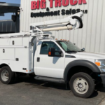 A 2016 Ford F550 4x4 Altec AT37G 42' Bucket Truck by Big Truck & Equipment Sales